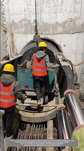 Use A Remote-Controlled Cart In The Pipe Jacking Construction Technique To Transport Soil !