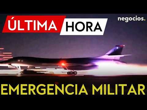 BREAKING NEWS | Military alert: A B-52 nuclear bomber sends a distress signal in the UK