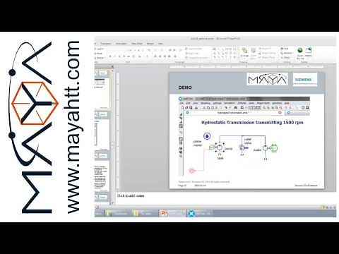 Webinar: Model Based System Engineering with LMS AMESim