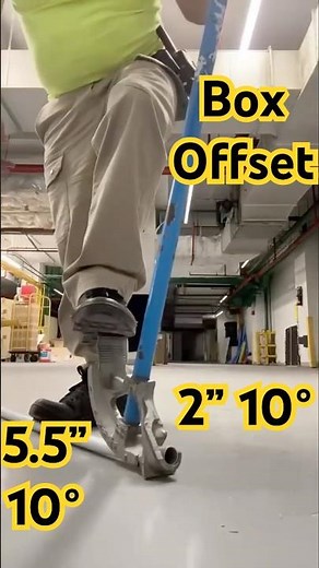 Perfect Box Offset Bend — Mark at 2” & 5.5” 10° (Fast Method)