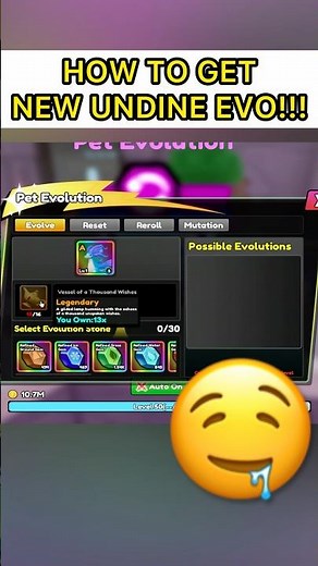 HOW TO GET NEW UNDINE SECRET EVO!!