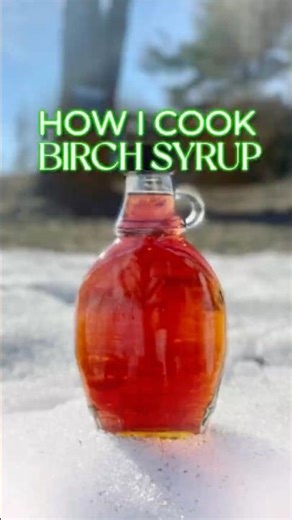 How 10 Liters of Birch Sap Become THIS Much Syrup