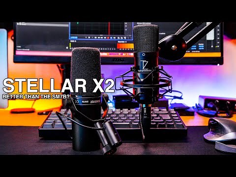 TechZone Stellar X2 Microphone Review - Better than the SM7B?