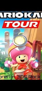 Mario Kart Tour - Toadette (Explorer) in Rock Rock Mountain (Nabbit Cup)