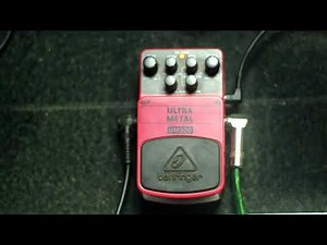 BEHRINGER UM300 | BEHRINGER ULTRA METAL 300 PEDAL