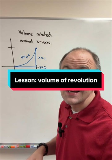 Learning how to find the volume of a Solid of revolution is made easier with instructional videos from @Nour @MathGPT #calc #mathgpt #mathtutor