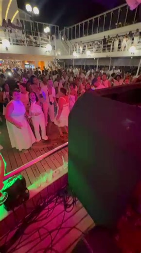 Dj Shayx on deck(literally) What a time we had on the Poppys Seasta Cruise! My bags are packed already for the next one! 🪩🤍 @PoppysCresta