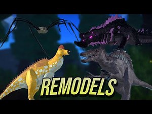 Movie Spino Remodel is FINALLY Here.. | Dinosaur Simulator Update Remodels + Reanimations