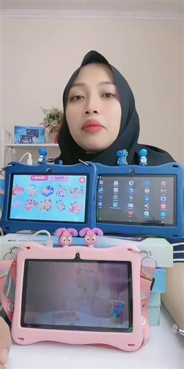 🌈🧠 EasyTech hadir sebagai tablet edukasi modern yang mendukung perkembangan anak usia toddler. Dengan ratusan game edukasi, anak bisa belajar sambil bermain tanpa merasa bosan. Fitur TV anak juga memberikan tontonan yang aman dan sesuai usia. Layarnya IPS system dan anti radiasi memberikan perlindungan ekstra untuk mata anak. Softcase foodgrade, free stylus pen, tali strap pengaman, dan kemasan berbentuk tas keren membuat tablet ini sangat praktis digunakan di mana saja 👶✨ #tablet #tabletmura