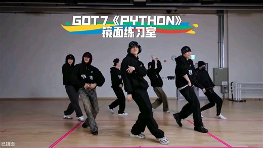 扒舞必备GOT7《PYTHON》镜面练习室