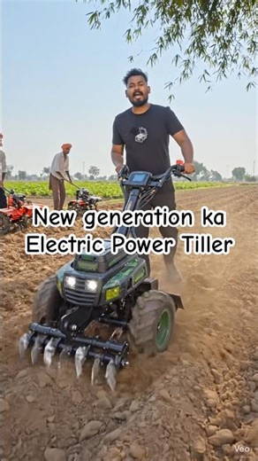 Ye hai nayi generation ka Electric Power Tiller #farming