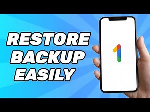 How to Restore Backup From Google One