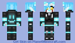 Furry Neon Fun Minecraft Skin