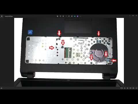 HP 15-f Series Laptop - How To Replace Keyboard (15-f233wm)