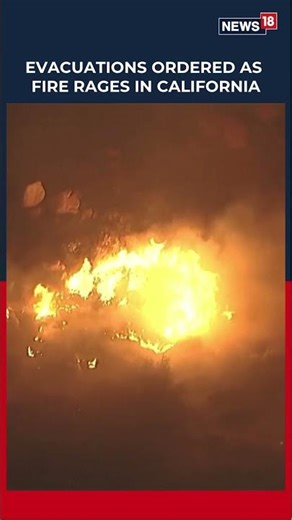 Springs Fire Rages in Moreno Valley, Spreads Over 4,000 Acres | World News | Shorts | N18S