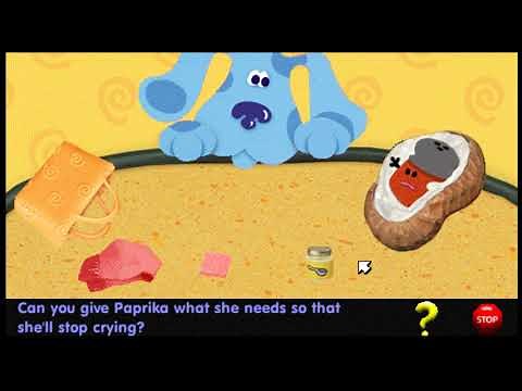 Blue's Clues - What Does Paprika Need (1999 PC Game)