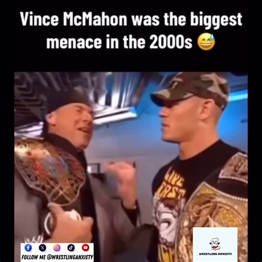 7.6K reactions · 1.5K shares | Vince McMahon was the biggest Menace in the 2000’s #codyrhodes #explorepage #sashabanks #alexabliss #wrestling #aew #beckylynch #romanreigns #raw #smackdown #sethrollins #stonecold #ajlee #nxt #briebella #charlotteflair #allelitewrestling #naomi #nikkibella #johncena #randyorton #tripleh #therock #wwe #rhearipley #bayley #wwf #cmpunk #biancabelair #livmorgan | Dave Akselrud | Facebook