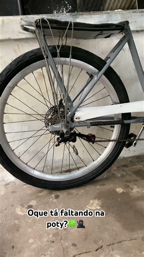 Montadinha poty com aro Vmax no padrão de bh 🍀🥷🏽#bike #grau