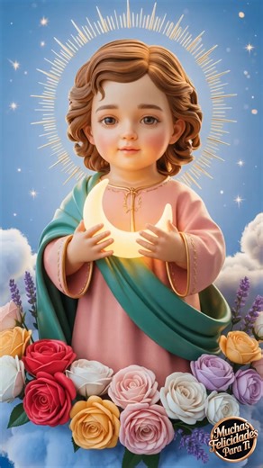 1.3M views · 70K reactions |   Divino Niño Jesús, en esta noche te entrego mi cansancio y mis pensamientos. Ilumina mi descanso con tu luz, calma mi corazón y cuida cada rincón de mi hogar. Quédate conmigo, Señor, y regálame una noche de paz, amor y bendición. Buenas noches, mi dulce Jesús. #divinoniñojesus #Jesus #oraciondeldivinoniñojesus #OracionDeLaNoche #divinoniñojesús #bendiciones | Muchas felicidades para ti | Facebook