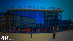 Cologne Hauptbahnhof Central Station Walking Tour – Germany (4K)