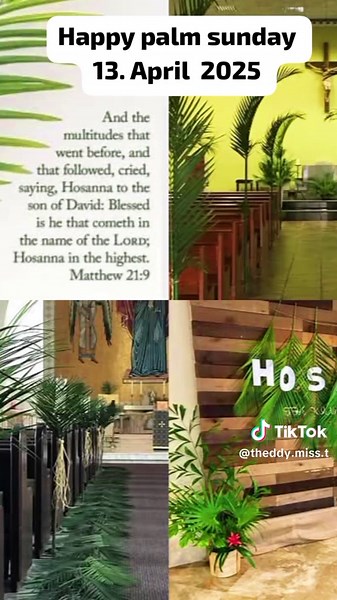 Happy Palm Sunday 2025 Videos and Christian Songs
