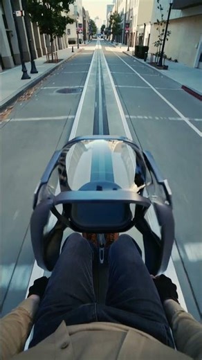 POV: Your Backpack Becomes a Hyperloop Pod in the Year 3000