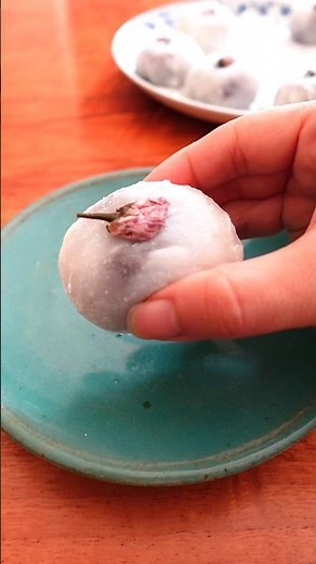 How to make Daifuku No bake Recipe 🇯🇵❤️電子レンジで簡単 大福の作り方 #shorts