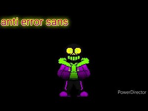 anti error sans theme (Credits in the description)
