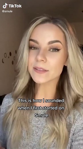 @livswearingen before & after #smule! 🥳 #smulesinging #singtok #smuleappsinging #audiofx