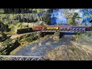 Z Gauge project part 3. New layout using Marklin, Micro Trains, AZL Z scale.