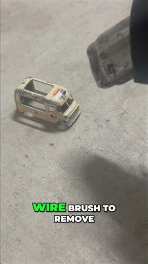 DIY Toy Car Makeover: Watch Paint Disappear! #shorts