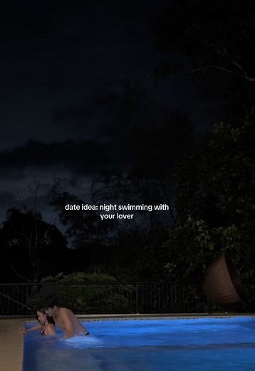 Unique Date Ideas: Night Swimming with Your Love