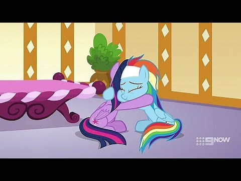 Emotional Moment Between Twilight & Rainbow Dash-My Little Pony: Friendship Is Forever (Deep Tissue)