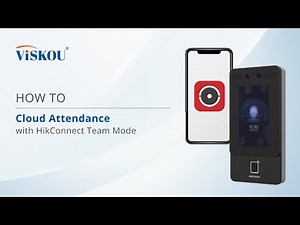 HOW TO : Do Hikvision Cloud Attendance with HikConnect Team Mode