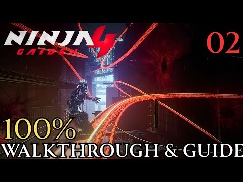 Ninja Gaiden 4 100% Part 2 - Chapter 2 : Haunted District Walkthrough & Guide