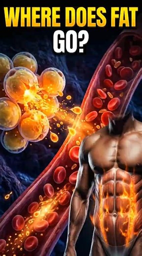 Where Does Fat Go When You Lose Weight? #science #shorts