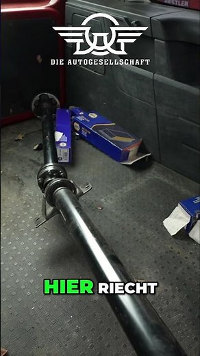Driveshaft and dog smell in the trunk! #caddy #vw #car dealership #shorts #reels