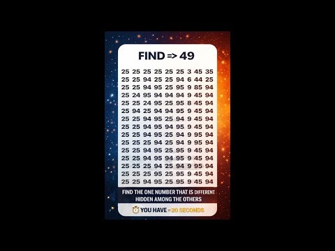 Visual Attention Challenge | Eye Test Live