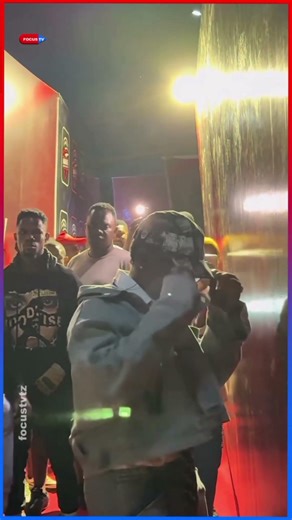 Mbosso Praying Before the Seventh Grade Show in Mwanza