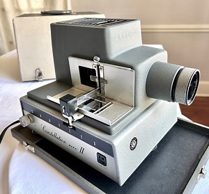 Cool, Post-war, Vintage 1958, Mid-century Graflex Constellation II Slide Projector, WORKS! in Original Case - Etsy