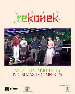 Abangan ang unang movie co-produced by the th3rd floor studios, our MMFF entry Rekonek this december 25! | Gerald Anderson