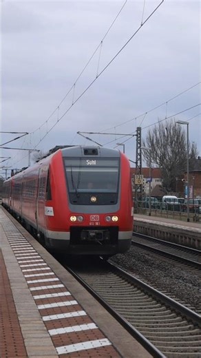 DB BR 612 mit Lichtgrüßen und Makros (Danke an CarlRegio) #trainspotting #train #deutschebahn #zug
