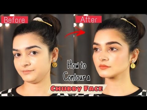 How To Contour a Chubby Face Perfectly || Before & After Magic
