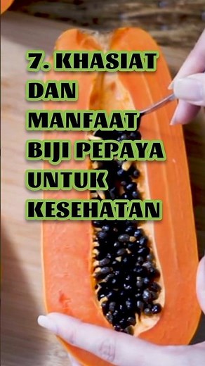 Benefits of Papaya Seeds #health #health #fruit #fruits #papayaseeds #papaya #fypviral #fypシ゚viral