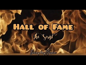 (1 Hour Lyrics) Hall of Fame - The Script feat. Will.I.Am