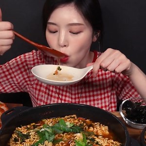 469K views · 10K reactions | Eat with Boki! Korean ASMR Mukbang Eating Show | Boki ASMR Show | Facebook