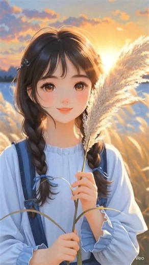 Dreamy Anime Sunset by the Lake 🌅 | Studio Ghibli Inspired Aesthetic Animation ✨