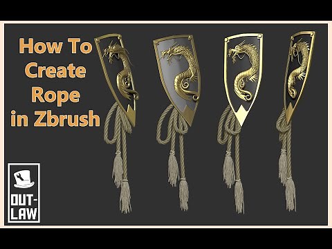 IMM Zbrush Rope Curve ||||| How to ?!!!