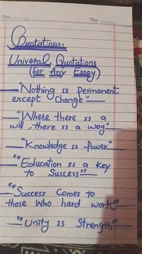 Quotations that can be applicable to almost every essay 📖📝🖊️
