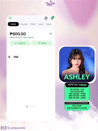 𝐓𝐈𝐌𝐄 𝐓𝐎 𝐒𝐀𝐕𝐄 𝐀𝐒𝐇! Ashley is one of the nominated housemates this week, and we don’t want to see her go. Now more than ever, we need to team up, gather, and vote hard to SAVE HER. You can help in two ways: • Donate your contributions • Vote directly via MAYA IMPORTANT: You have 30 chances to vote, so let’s MAXIMIZE ALL OF IT. Every single vote counts—no skipping, no holding back. This is our moment to show how strong Ashkins are when we move as one. Let’s protect Ashley, fight for he